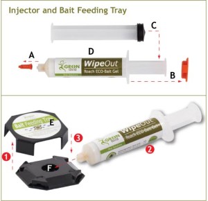WipeOut & Bait Feeding Tray